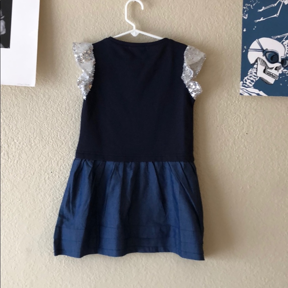 {Kensie} -Size 5- Sequin Hearts Dress - Picture 4 of 7